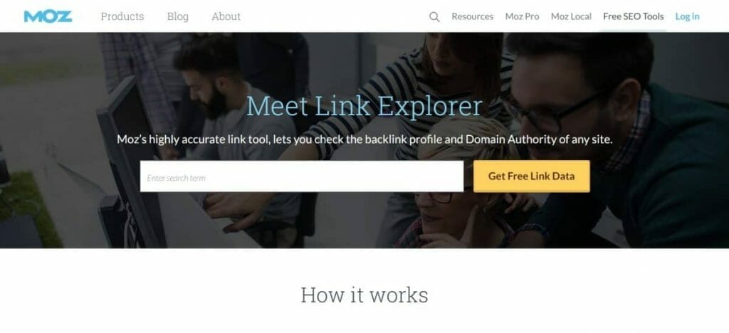 Moz link checker free