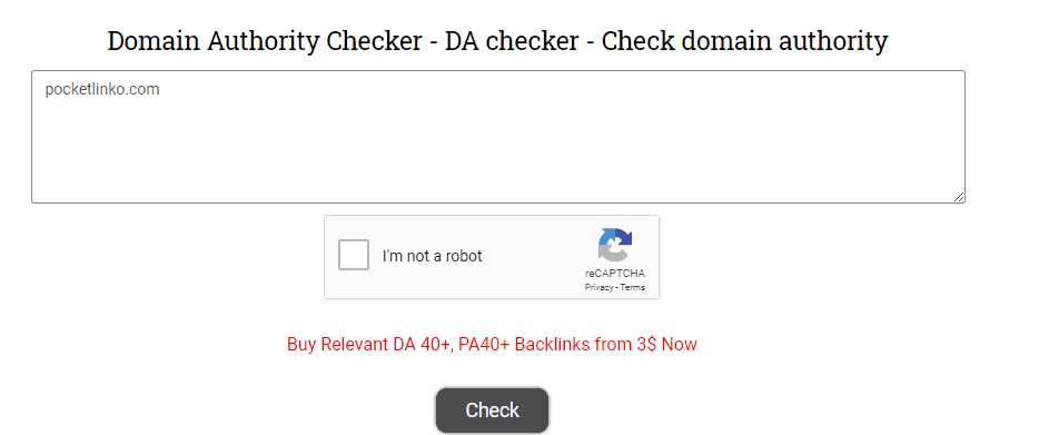 5 Best Domain Authority Checker Websites in 2023 (Free) 4 WSC DA CHECKER