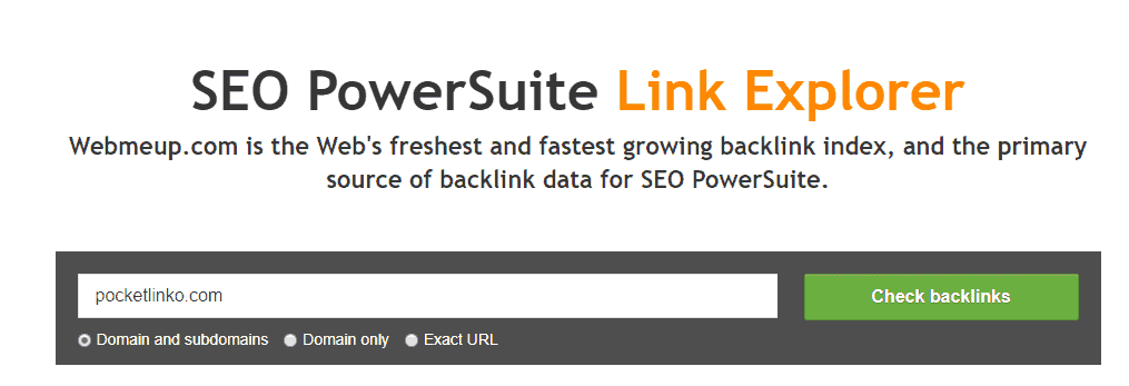 backlink checker tool 2021