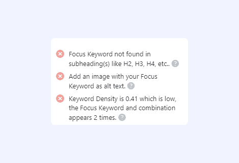 rank math keyword density