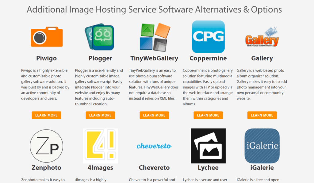 A2 hosting image hosting apps
