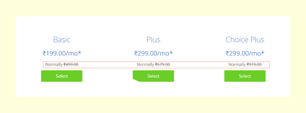 bluehost india pricing