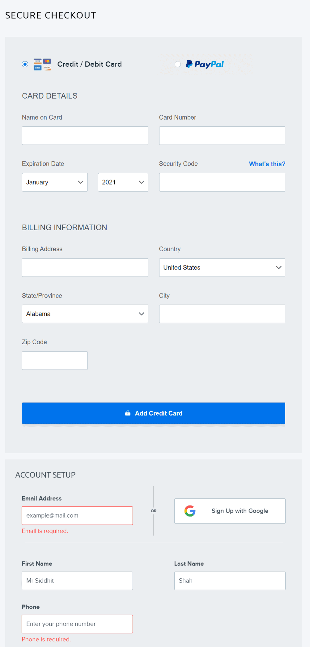 dream host payment options