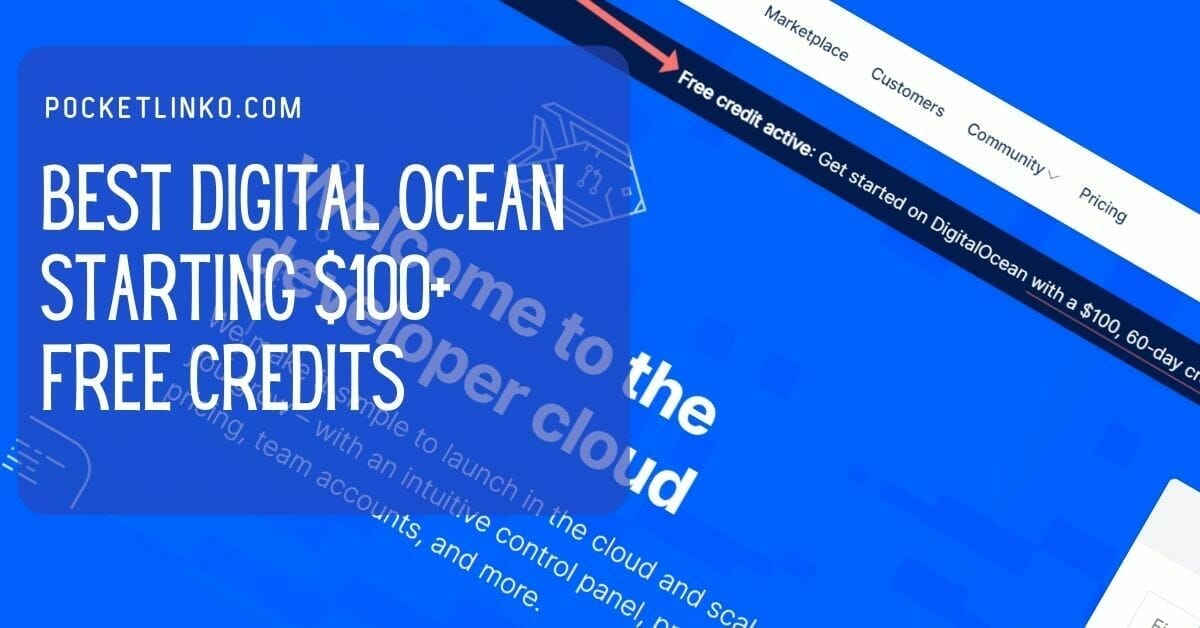 Digital Ocean Coupon Credits: Try for free with a $100 credit!