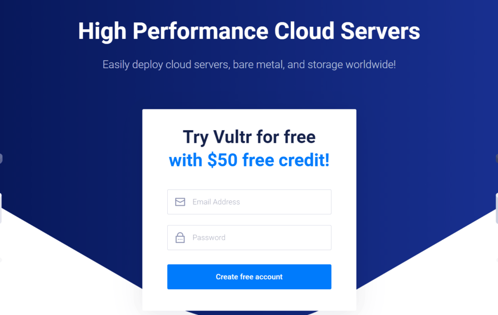 Vultr $50 credit