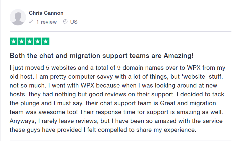 wpx customer feedback