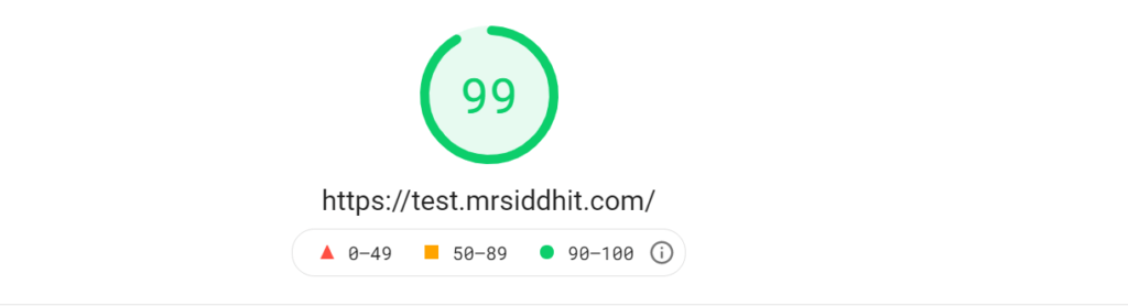 Chemi cloud site speed check