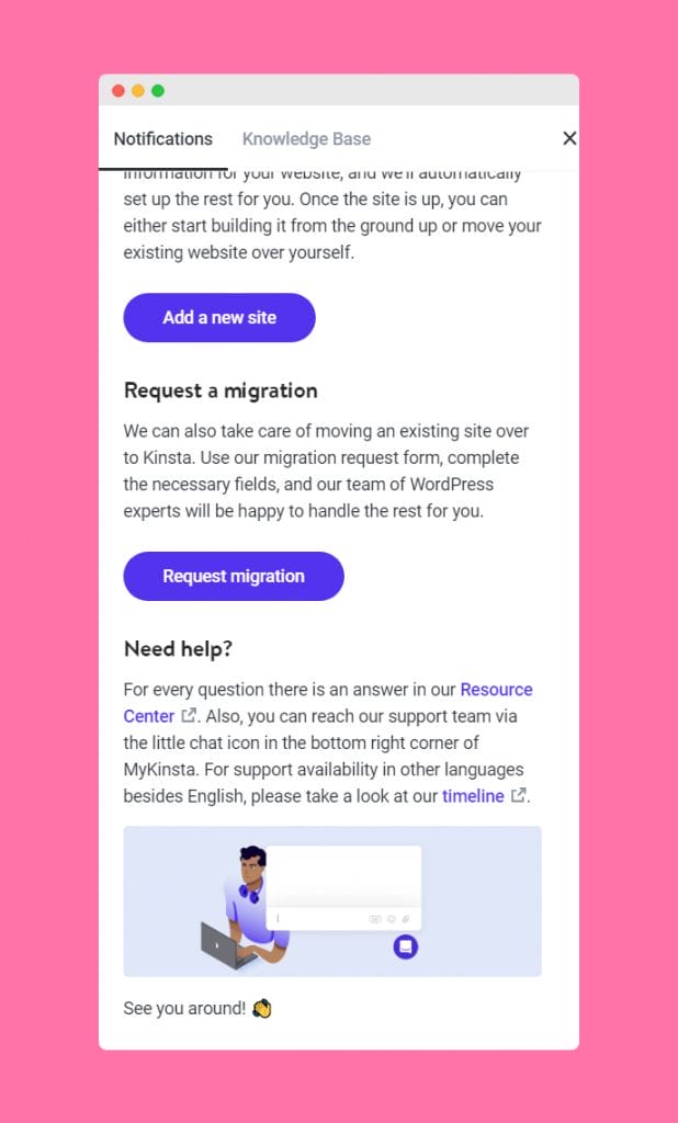 kinsta free migrations