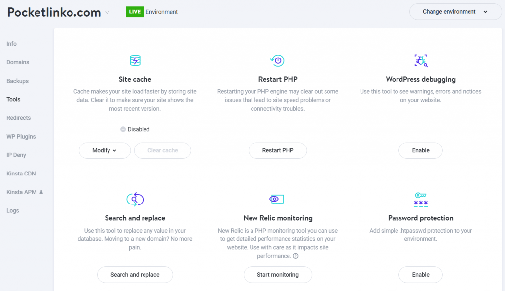 kinsta security features