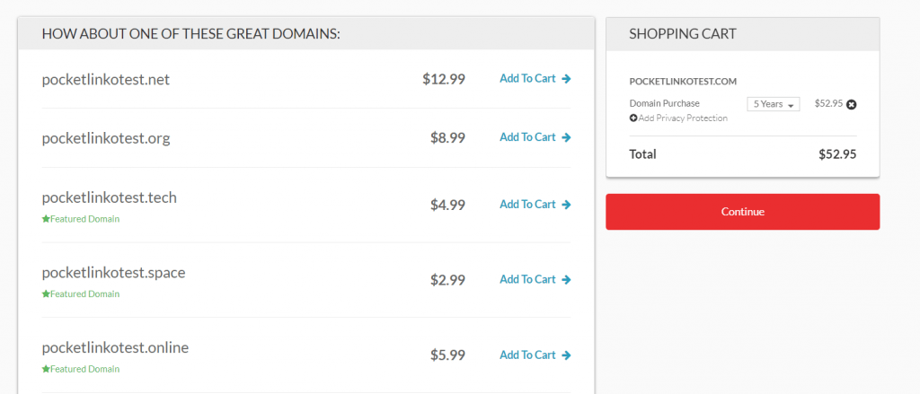 domain.com five years