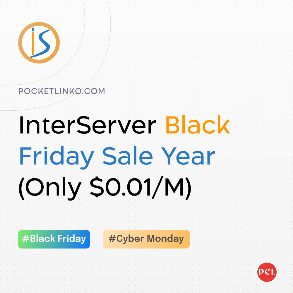 InterServer Black Friday Deals 2022 [50% Off + $0.01/Month]