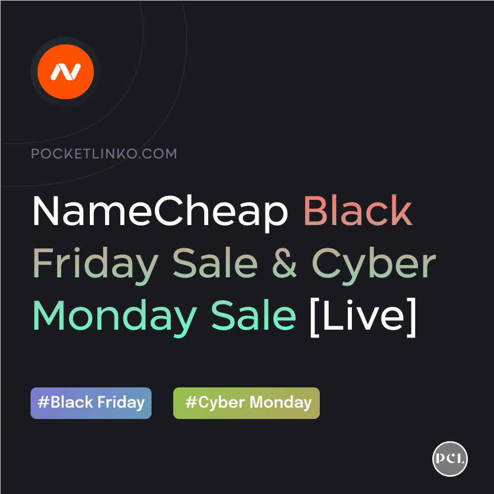 Namecheap black friday sale year 