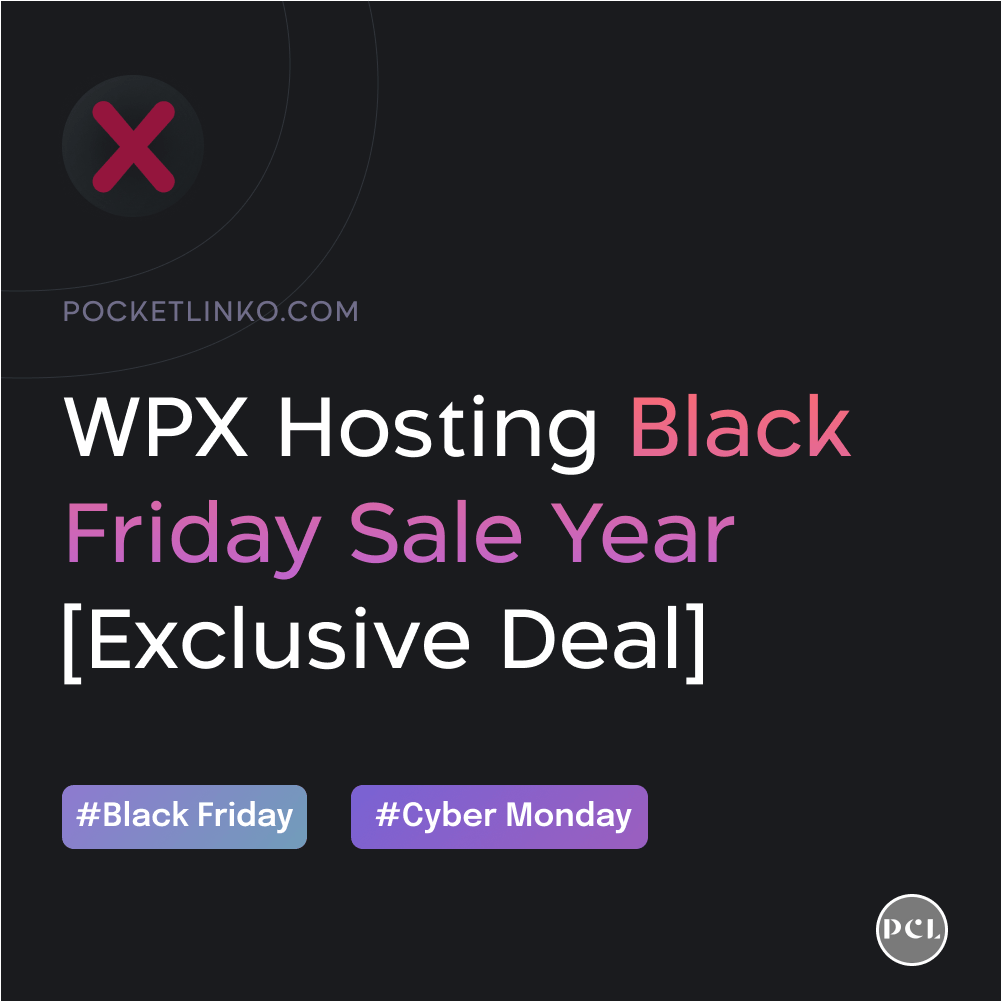 WPX Hosting Black Friday year