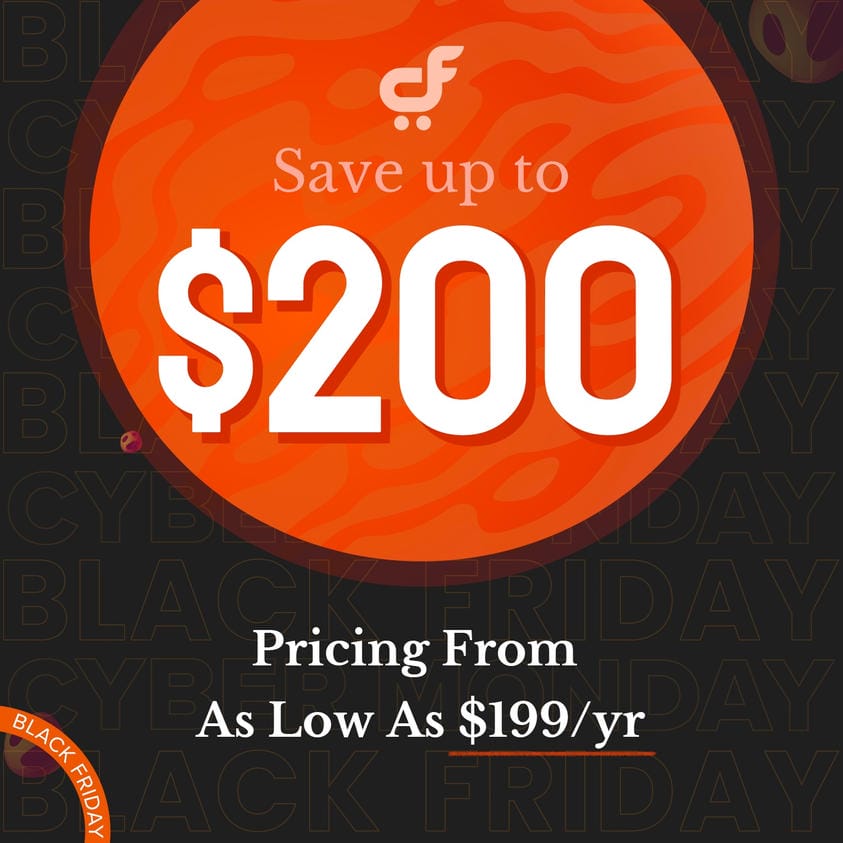 cart flows black Friday sale