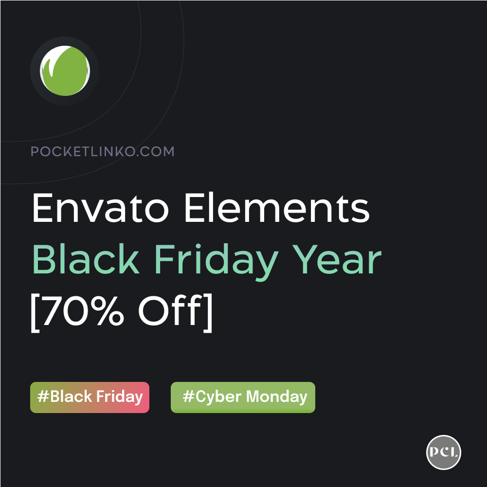 Envato Elements Black Friday Sale 2022 (50% Off + Free Trial)