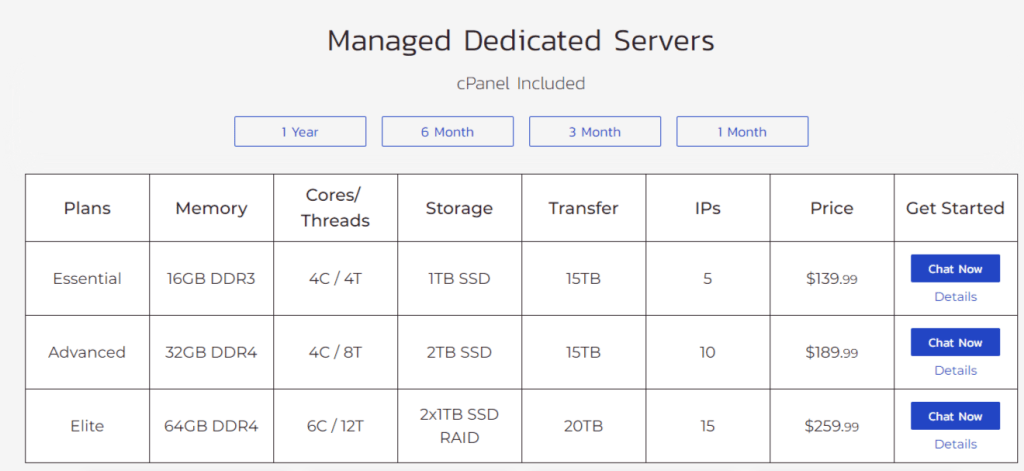 InMotion Dedicated hosting black Friday pricing.png