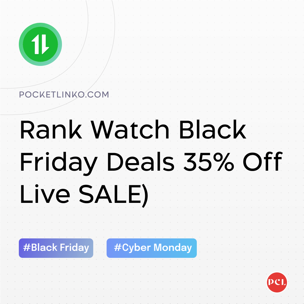 RankWatch black friday sale year live