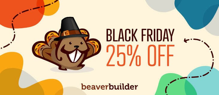 beaver builder 25% off sale year
