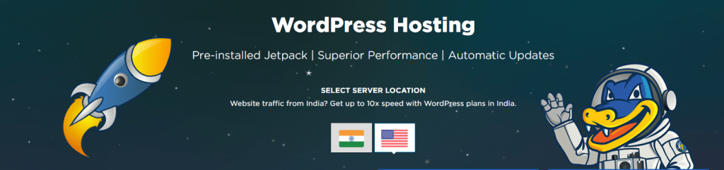 Hostgator India WordPress Plan