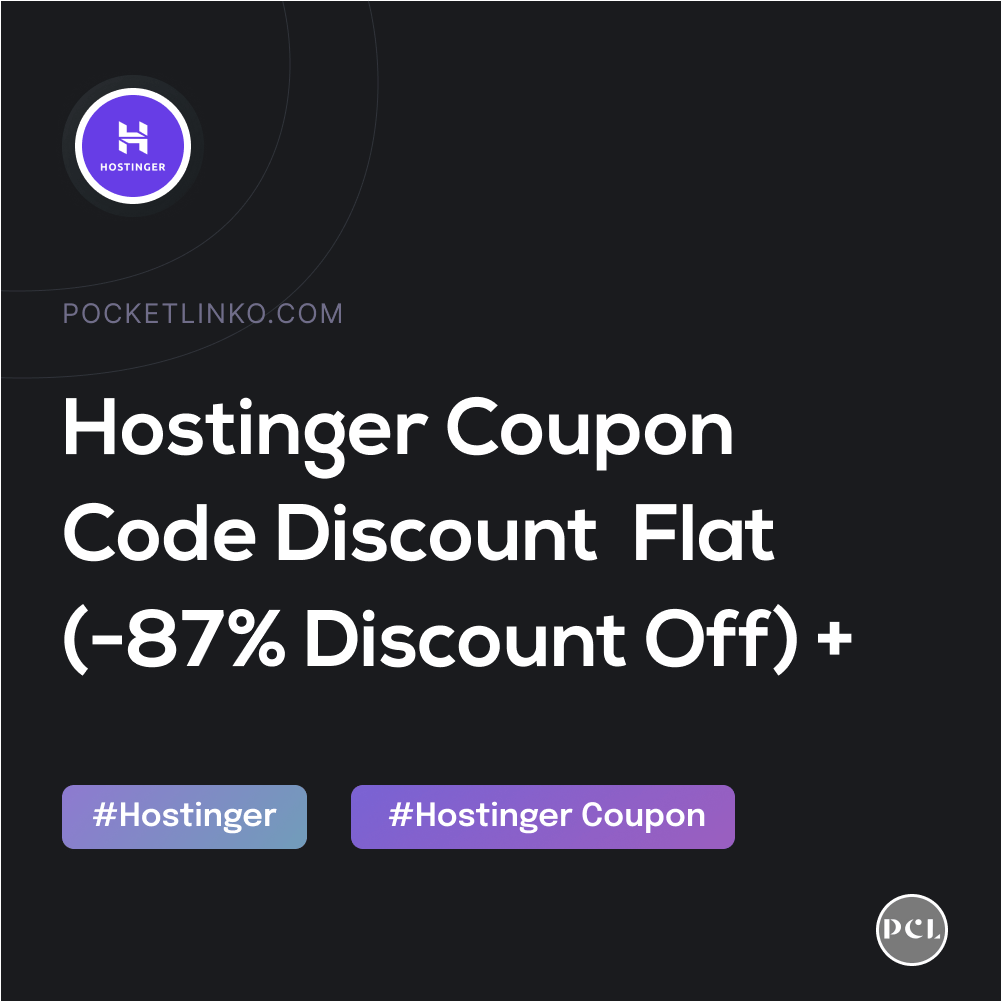 Hostinger Coupon Code 2022 – 86% Off + Free Domain Name (Exclusive)💰