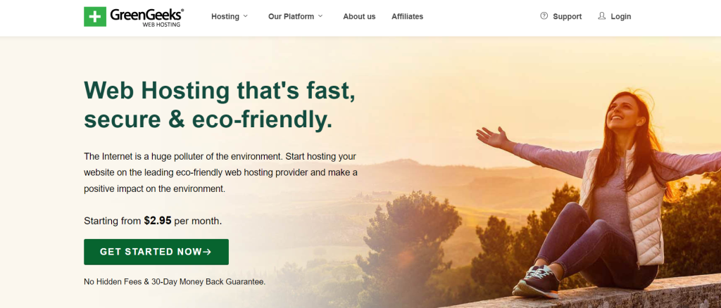 Greengeeks web hosting 