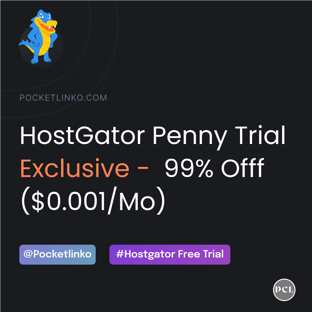 Hostgator free penny trial