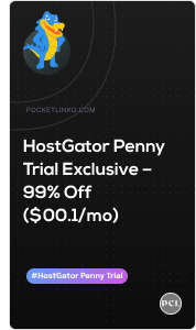 Hostgator penny trial