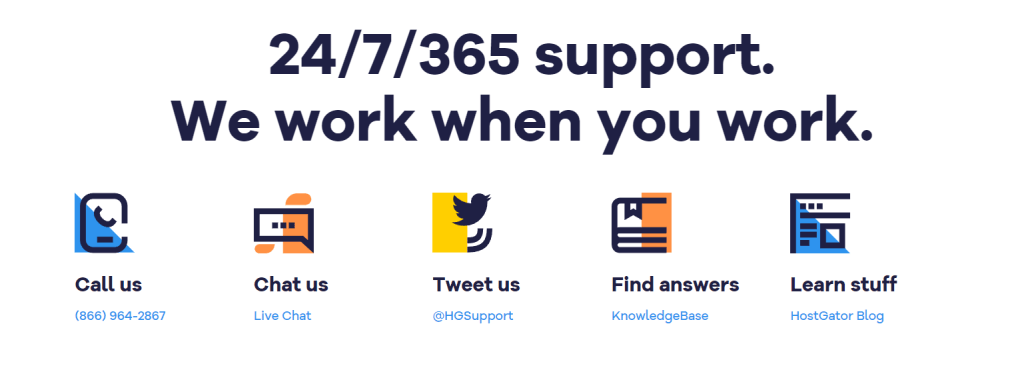 Hostgator support