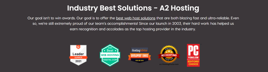 New! 10 Best Web Hosting For Small Business 2023 – PCL 19 a2 hosting awards