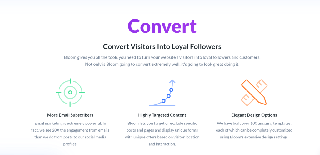 Bloom feature