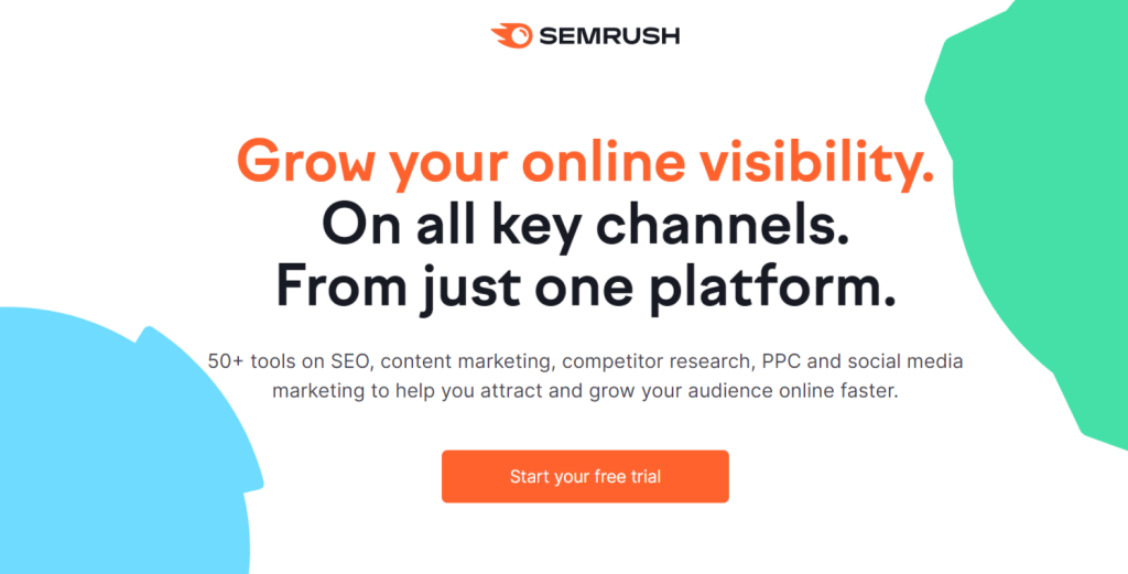 Semrush SERP Tool