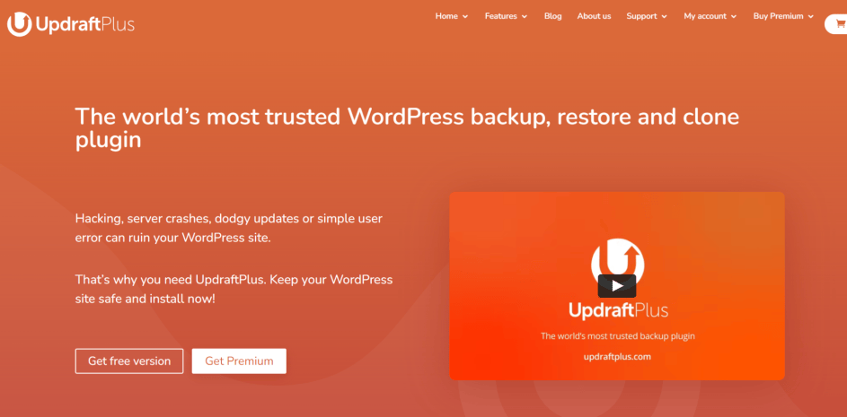 6 Best WordPress Backup Plugins Reviews 2023 (Pros and Cons) 1 Updraft Plus