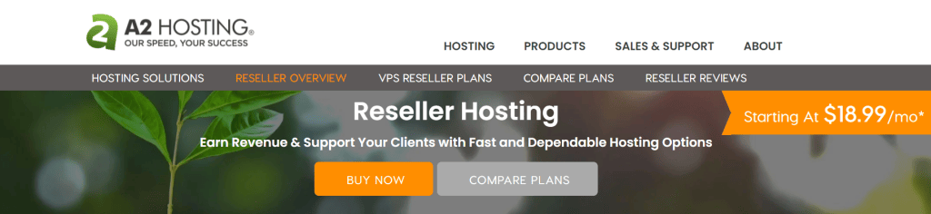 a2 hosting reseller hosting