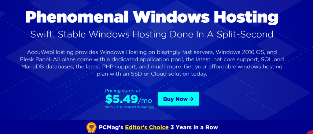 Accu web hosting windows hosting 