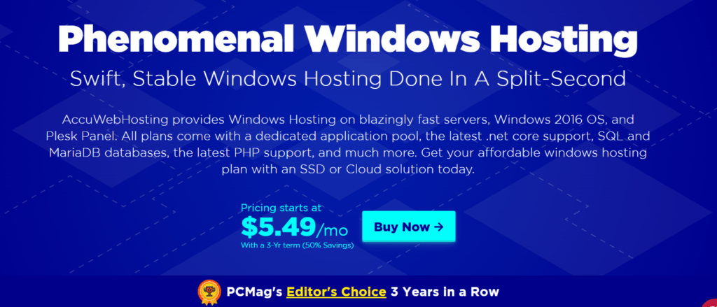 Accu web hosting windows hosting