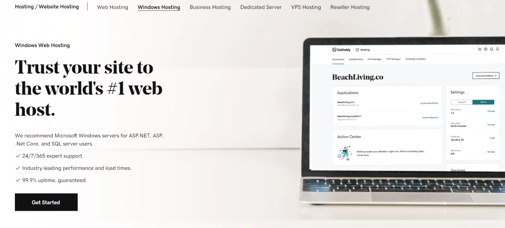 Godaddy Windows Hosting