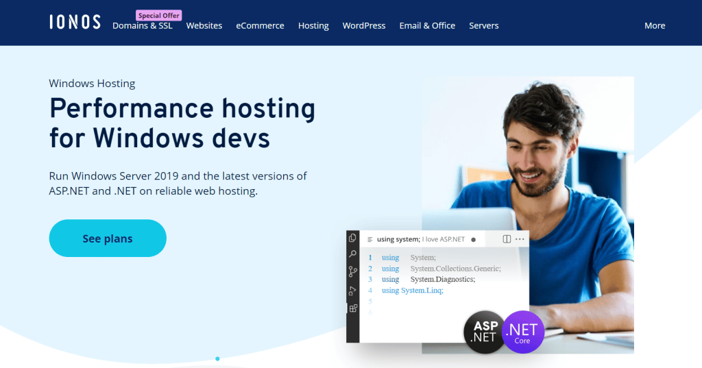 IONOS Windows Hosting