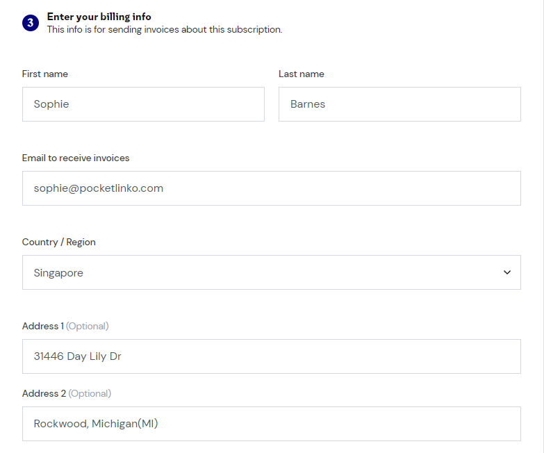 Elementor Checkout page
