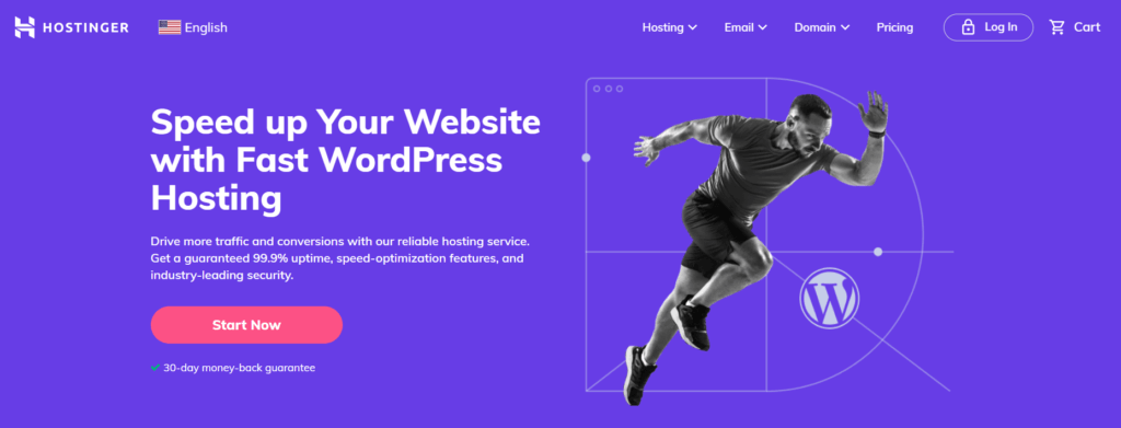 Hostinger wordpress plans