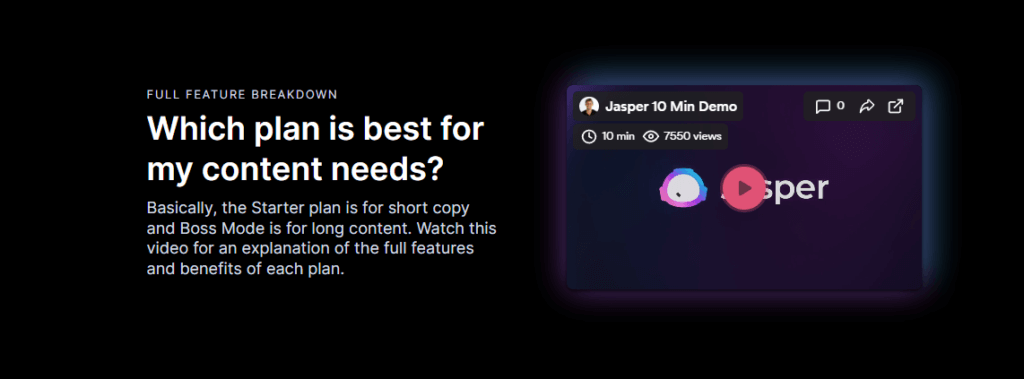 Jasper ai Free Trial 2023: Free 10000 Words (Click to unlock 5-day free access) 16 Which jasper.ai plan is perfect for you