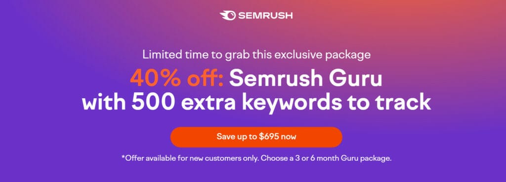 semrush black friday sale