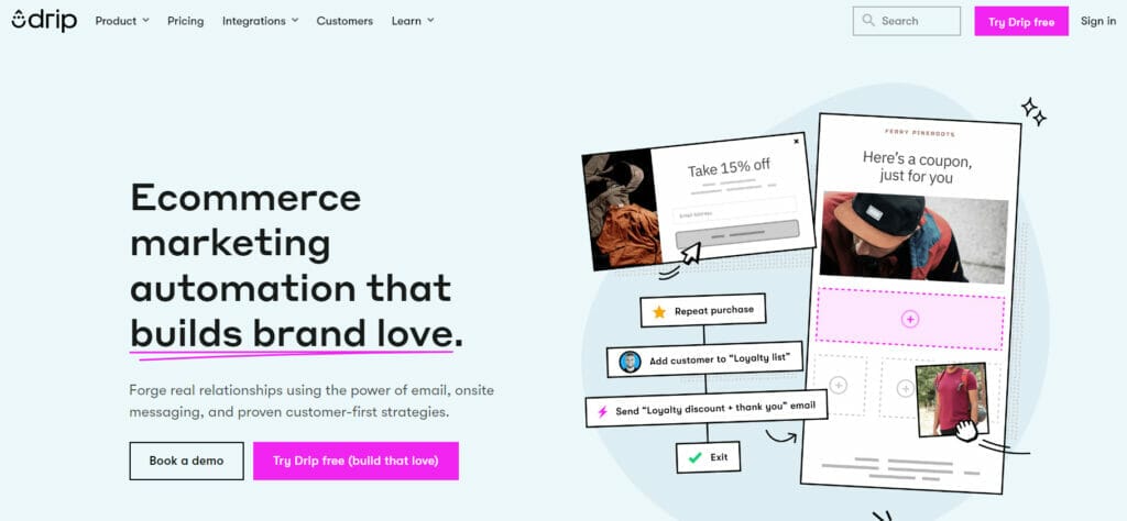 Drip marketing automation tool