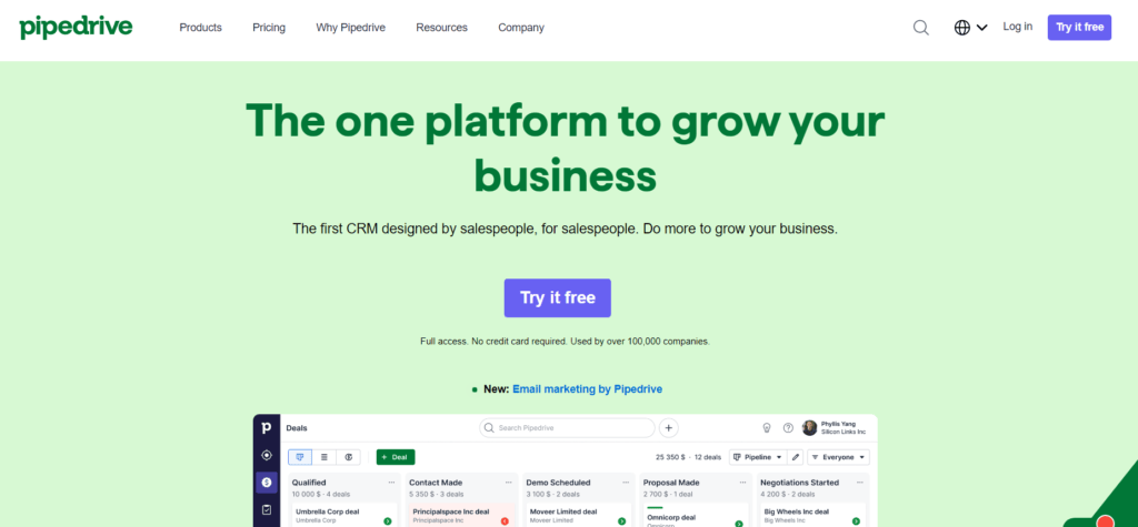 Pipedrive CRM