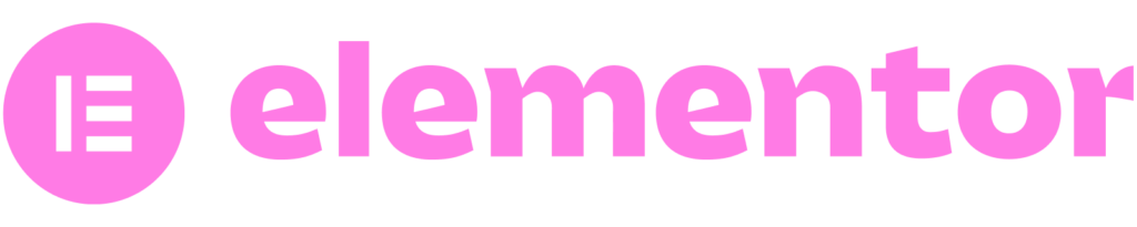 Elementor Logo Full Pink