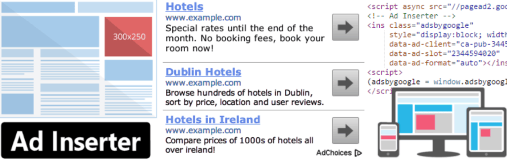 adinserter ads management plugin