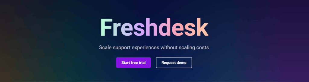 Freshdesk Live chat support software