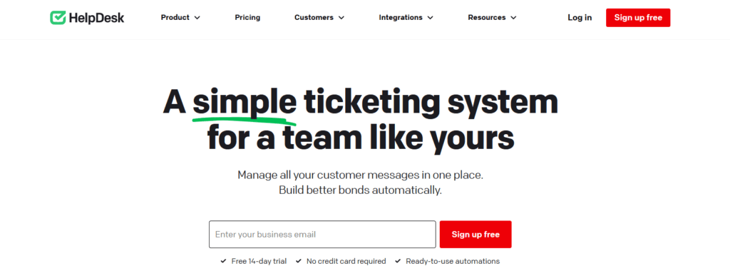 Helpcentre-ticket management system software