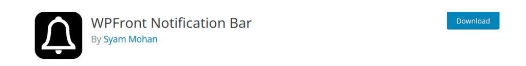 WPFRONT BAR PRICING